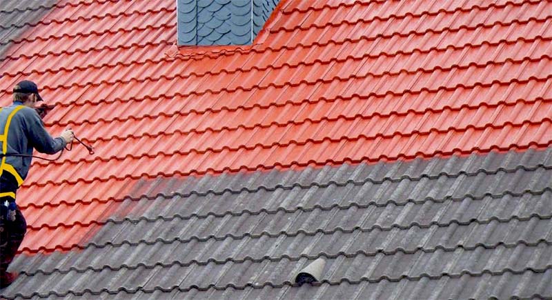 Nettoyage toiture - AUGUSTE HABITAT couvreur dans les Alpes-Maritimes (06). Nettoyage toiture, démoussage toit,  traitement anti-mousse couverture, peinture hydrofuge toit : dans les Alpes-Maritimes (06)